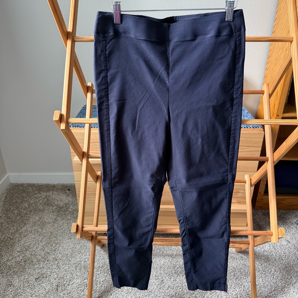 Tribal Navy Trousers - Size 8